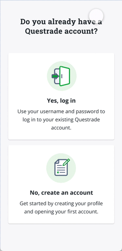 Thumbnail for step by step guide on how to enter Questrade referral code on mobile.